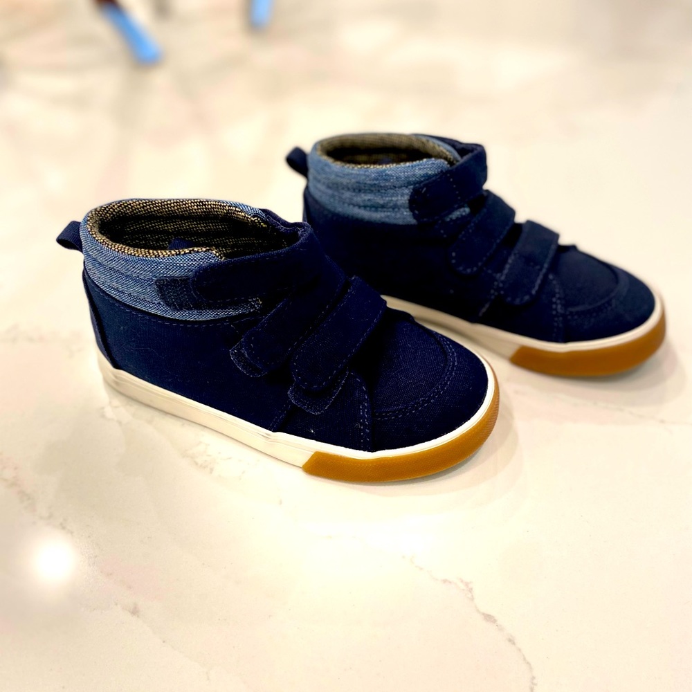 Toddler high top sneakers